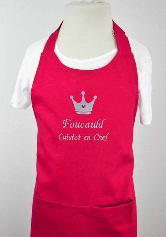 Tablier Enfant Lin Eyands - Motifs Mignons - Cuisine, Peinture, Jardinage - 45x56cm