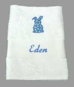 Drap de bain personnalisé avec motif en tissu AA6