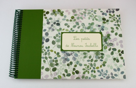 Album spécial nounou eucalyptus vert