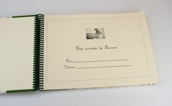Album spécial nounou bleu et trèfles