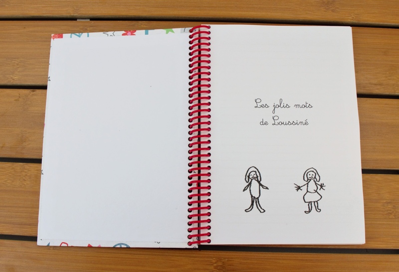 Carnet - Cahier d'écriture - Fille - Vogel - Amour - Motifs - Fille - Kids  - Enfants 