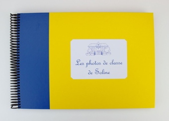 Album photos de classe bicolore au choix