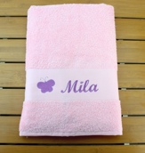 Drap de bain personnalisé