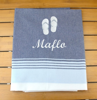 Fouta personnalisée