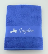 Drap de bain personnalisé avec motif