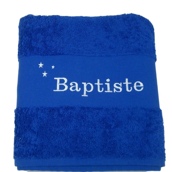 Drap de bain avec étoiles personnalisé