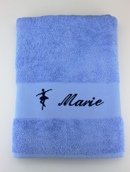 Drap de bain avec motif