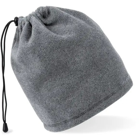 Tour de cou ou bonnet polaire gris