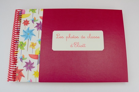 Album photos de classe créatif personnalisé