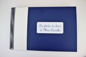 Album photos de classe bicolore créatif ENSEIGNANT