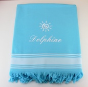 Serviette Fouta éponge personnalisée N8 Serviette Fouta éponge personnalisée N8