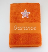 Drap de bain avec motif liberty Drap de bain avec motif liberty
