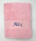 Drap de bain personnalisé