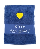 Drap de bain avec grand motif