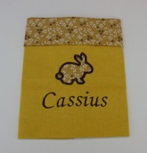 Serviette de table enfant personnalisée évolutive (avec ou sans pressin) AA6 Serviette de table enfant personnalisée évolutive (avec ou sans pressin) AA6