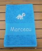 Drap de bain avec motif liberty Drap de bain avec motif liberty