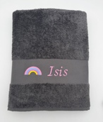 Drap de bain avec motif
