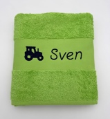 Serviette avec motif personnalisée