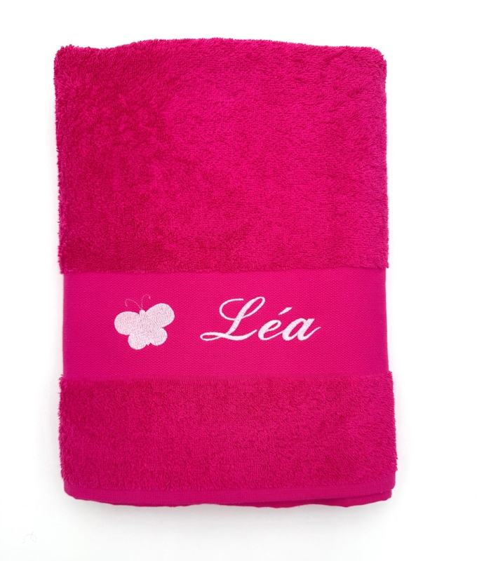 Drap de bain personnalisé