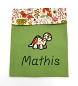 Serviette de table enfant personnalisée évolutive (avec ou sans pressin) VA1