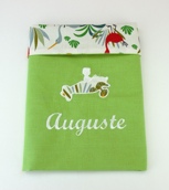 Serviette de table enfant personnalisée évolutive (avec ou sans pressin) AA12 Serviette de table enfant personnalisée évolutive (avec ou sans pressin) AA12