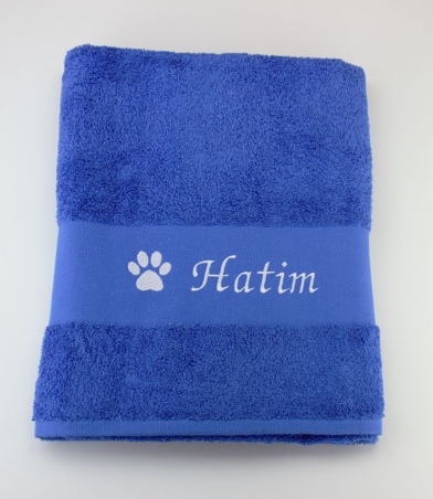 Drap de bain avec motif