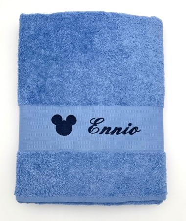 Drap de bain avec motif