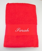 Drap de bain personnalisé
