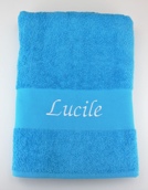 Drap de bain personnalisé