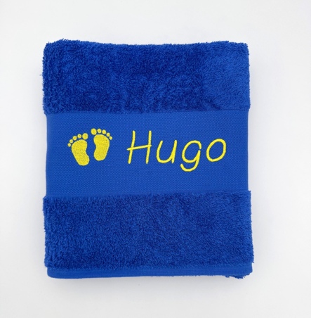 Serviette personnalisée avec motif