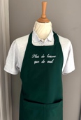 Tablier de cuisine adulte personnalisé Tablier de cuisine adulte personnalisé