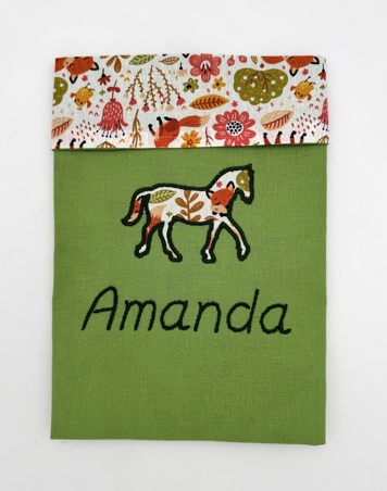 Serviette de table enfant personnalisée évolutive (avec ou sans pressin)