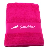 Drap de bain avec motif Drap de bain avec motif