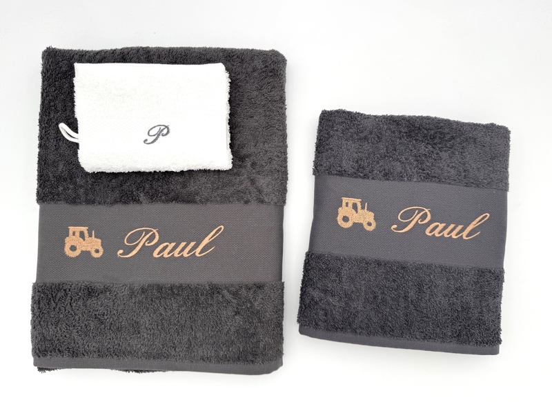 Drap de bain avec motif Drap de bain avec motif