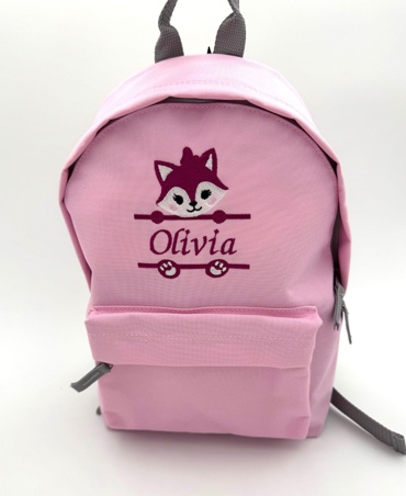 Sac à dos Animal au choix et prénom