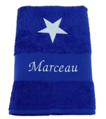 Drap de bain avec grand motif Drap de bain avec grand motif