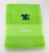 Drap de bain avec grand motif Drap de bain avec grand motif