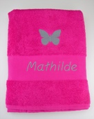 Drap de bain avec grand motif Drap de bain avec grand motif