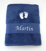 Drap de bain avec grand motif Drap de bain avec grand motif