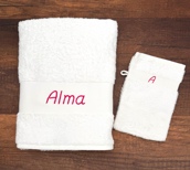 Drap de bain personnalisé