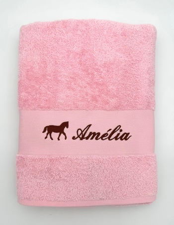 Drap de bain personnalisé avec motif Aa3