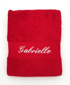 Drap de bain personnalisé