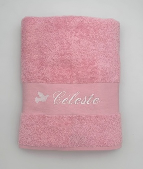 Drap de bain personnalisé avec motif