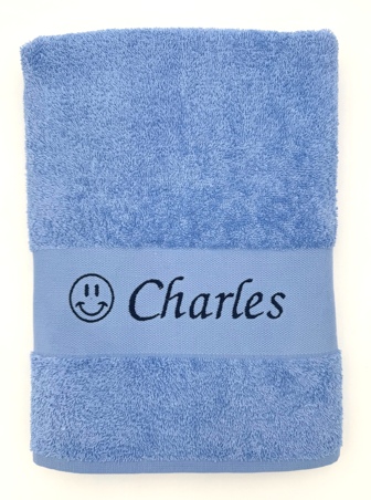 Drap de bain personnalisé avec motif