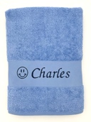 Drap de bain personnalisé avec motif