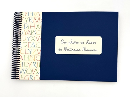 Album Bleu et Leçon d'écriture Enseignant ou ATSEM