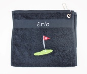 Serviette de golf drapeau Serviette de golf drapeau