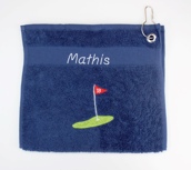 Serviette de golf drapeau Serviette de golf drapeau