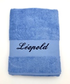 Drap de bain ficelle personnalisé