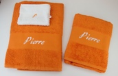Drap de bain ficelle personnalisé